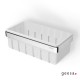 Σπογγοθήκη - Mπουκαλοθήκη 21x10,8x7,5cm Geesa Frame 8801-300 White Matt Σπογγοθήκη - Mπουκαλοθήκη 21x10,8x7,5cm Geesa Frame 8801-300 White Matt