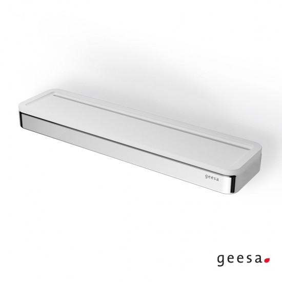 Εταζέρα Ραφιέρα Μπάνιου Geesa Frame 8805-300 White Matt Εταζέρα Ραφιέρα Μπάνιου Geesa Frame 8805-300 White Matt