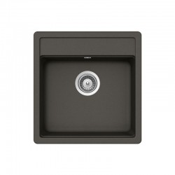 Ένθετος Νεροχύτης Γρανιτένιος Schock Cristalite Manhattan 49x51cm Asphalt