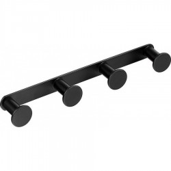 Άγκιστρο Τετραπλό Μαύρο Ματ Verdi Omicron Black Matt 3024205