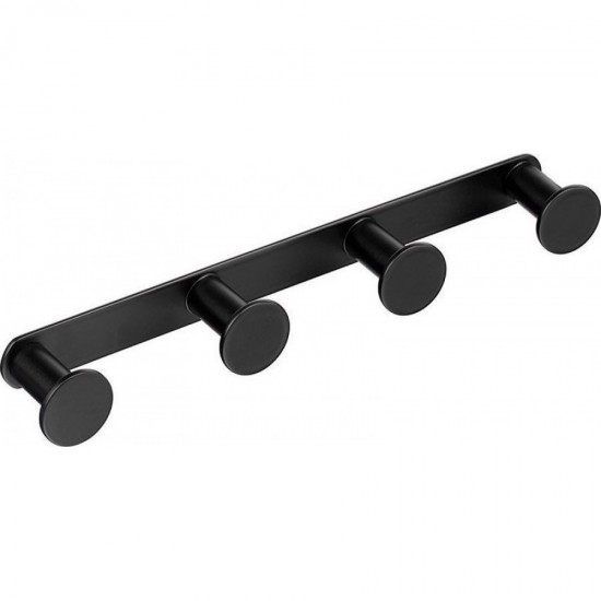 Άγκιστρο Τετραπλό Μαύρο Ματ Verdi Omicron Black Matt 3024205 Άγκιστρο Τετραπλό Μαύρο Ματ Verdi Omicron Black Matt 3024205