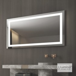 Φωτιζόμενος Καθρέπτης Μπάνιου Led Luminor Form 60x80 FOR6080 Ορθογώνιος
