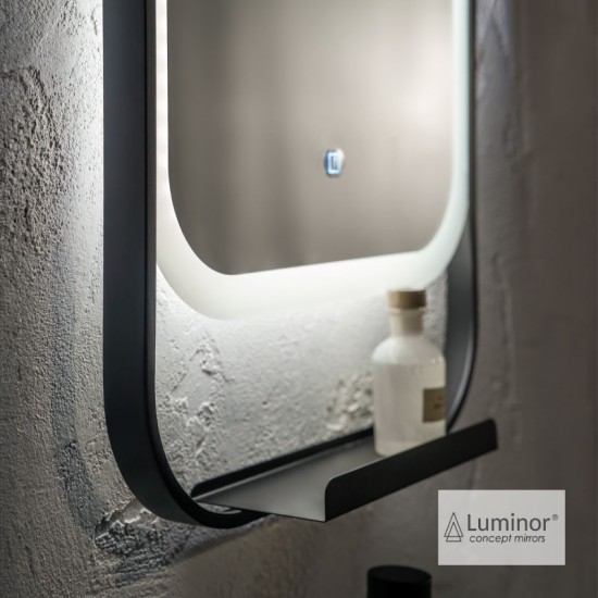 Φωτιζόμενος Καθρέπτης Μπάνιου Led Luminor Loft 45 Με Μεταλλικό Μαύρο Πλαίσιο LOF45100 Φωτιζόμενος Καθρέπτης Μπάνιου Led Luminor Loft 45 Με Μεταλλικό Μαύρο Πλαίσιο LOF45100