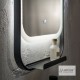 Φωτιζόμενος Καθρέπτης Μπάνιου Led Luminor Loft 45 Με Μεταλλικό Μαύρο Πλαίσιο LOF45100 Φωτιζόμενος Καθρέπτης Μπάνιου Led Luminor Loft 45 Με Μεταλλικό Μαύρο Πλαίσιο LOF45100