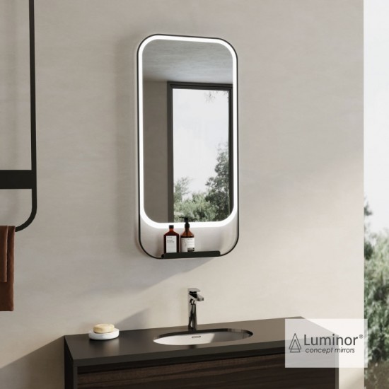 Φωτιζόμενος Καθρέπτης Μπάνιου Led Luminor Loft 45 Με Μεταλλικό Μαύρο Πλαίσιο LOF45100 Φωτιζόμενος Καθρέπτης Μπάνιου Led Luminor Loft 45 Με Μεταλλικό Μαύρο Πλαίσιο LOF45100