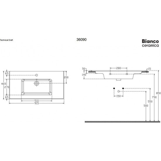 Νιπτήρας Μπάνιου Λευκός Πορσελάνης Slim Bianco Ceramica Flat 36090 91,5x46,5 εκ. Ορθογώνιος Ένθετος Επίπλου με Δυνατότητα Τοποθέτησης και ως Επιτοίχιος Κρεμαστός Νιπτήρας Μπάνιου Λευκός Πορσελάνης Slim Bianco Ceramica Flat 36090 91,5x46,5 εκ. Ορθογώνιος Ένθετος Επίπλου με Δυνατότητα Τοποθέτησης και ως Επιτοίχιος Κρεμαστός