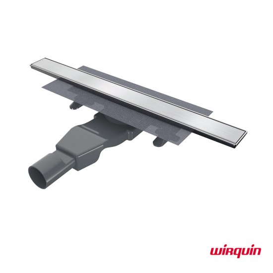 Κανάλι Ντουζiέρας Σιφών Wirquin Acqua AQ600 60cm Ανοξείδωτο Inox