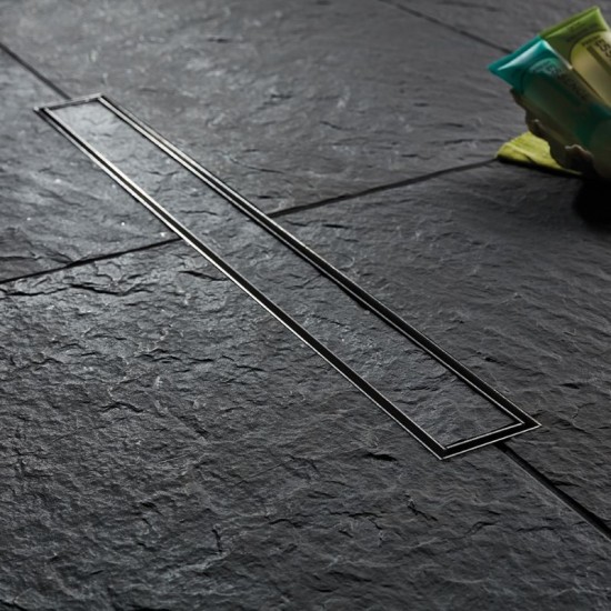 Κανάλι Ντουζiέρας Σιφών Wirquin Flat Linear FL400 40cm Ανοξείδωτο Χρωμέ Κανάλι Ντουζiέρας Σιφών Wirquin Flat Linear FL400 40cm Ανοξείδωτο Χρωμέ