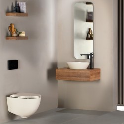 Λεκάνη Κρεμαστή Bianco Ceramica Lenta 381600C-311 Ivory Matt με Κάλυμμα Αντιβακτηριακό Βακελίτη Soft Close Αποσπώμενο Λεκάνη Κρεμαστή Bianco Ceramica Lenta 381600C-311 Ivory Matt με Κάλυμμα Αντιβακτηριακό Βακελίτη Soft Close Αποσπώμενο