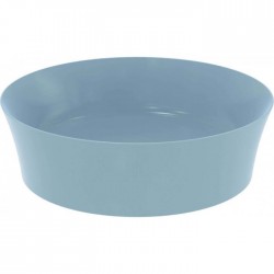 Νιπτήρας Μπάνιου Πορσελάνης Ideal Standard Ipalyss E1398X8 Κυκλικός Επικαθήμενος 40 x 40 cm χωρίς Οπή για Βρύση Νιπτήρας Μπάνιου Πορσελάνης Ideal Standard Ipalyss E1398X8 Κυκλικός Επικαθήμενος 40 x 40 cm χωρίς Οπή για Βρύση