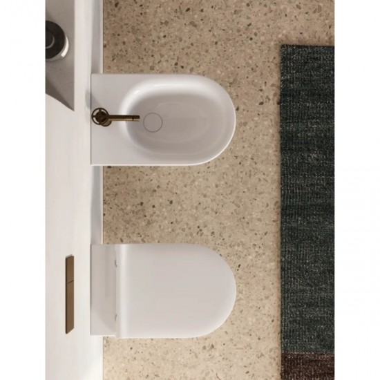 Κρεμαστή Λεκάνη Catalano Sfera Newflush 1VPS54RN00 54 εκ. με Κάλυμμα Λευκό Soft Close 