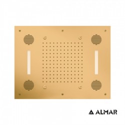 Ορθογώνια Κεφαλή Ντουζ 63x48cm Almar Sound And Color Temptation E044211-211
