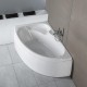 Μπανιέρα Carron Dove δεξιά 155x95 ένθετη η με ποδιά Μπανιέρα Carron Dove δεξιά 155x95 ένθετη η με ποδιά