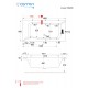 Μπανιέρα Carron Linea 431C ένθετη ή με ποδιά Μπανιέρα Carron Linea 431C ένθετη ή με ποδιά