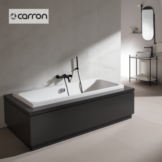 Μπανιέρα ένθετης τοποθέτησης Carron Profile Carronite Duo 170x75cm White Matt Μπανιέρα ένθετης τοποθέτησης Carron Profile Carronite Duo 170x75cm White Matt