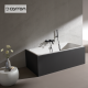 Μπανιέρα ένθετης τοποθέτησης Carron Profile Duo Carronite Low Rim 170x75cm White Matt Μπανιέρα ένθετης τοποθέτησης Carron Profile Duo Carronite Low Rim 170x75cm White Matt