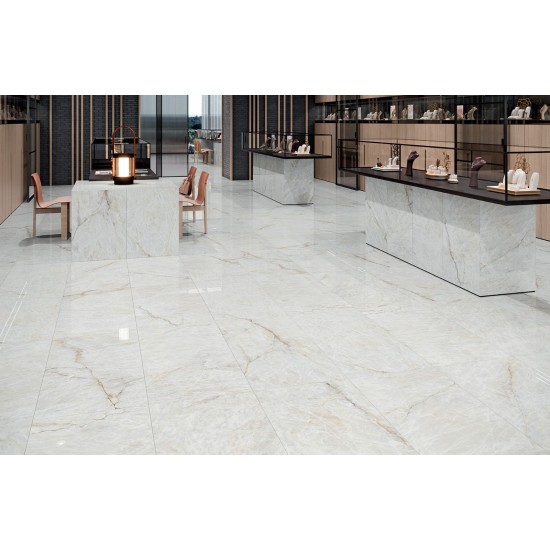 Πλακάκι Crystallo White Rect 60x120 Γυαλιστερό Λευκό Πλακάκι Crystallo White Rect 60x120 Γυαλιστερό Λευκό