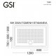 Ντουσιέρα Πορσελάνης Παραλληλόγραμμη GSI Slim 4398-300 120x80x4,5cm Λευκή Ντουσιέρα Πορσελάνης Παραλληλόγραμμη GSI Slim 4398-300 120x80x4,5cm Λευκή