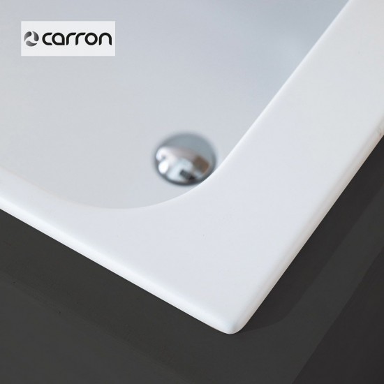 Μπανιέρα ένθετης τοποθέτησης Carron Profile Carronite Low Rim 170x70cm White Matt Μπανιέρα ένθετης τοποθέτησης Carron Profile Carronite Low Rim 170x70cm White Matt
