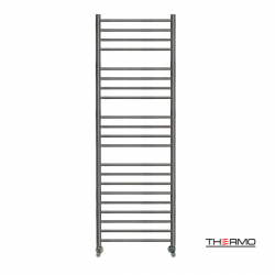 Θερμαντικό Σώμα Λουτρού Thermo Bellavia BEL15050-411 Black Brushed 150x50cm Kcal/h: 400