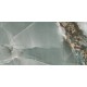 Πλακάκι Onyx Turquoise Pulido 60X120 Baldocer Τυρκουάζ Γυαλιστερό Μαρμαριζέ