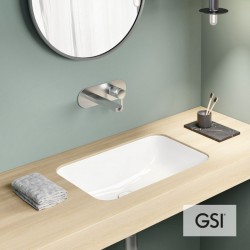 Νιπτήρας Μπάνιου Υποκαθήμενος Gsi Pura 7247-300 50Χ35cm 