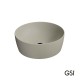 Επικαθήμενος Νιπτήρας Πορσελάνης GSI Sand 40x40cm Στρόγγυλος 9039-520 Creta