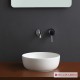 Επικαθήμενος Νιπτήρας Πορσελάνης 33x33cm Scarabeo Glam 1808-301 Λευκό Ματ Επικαθήμενος Νιπτήρας Πορσελάνης 33x33cm Scarabeo Glam 1808-301 Λευκό Ματ