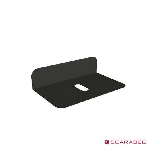 Έπιπλο Scarabeo Plana 80 Black Matt 2552-NROP Χωρίς Νιπτήρα