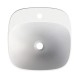 Νιπτήρας Πορσελάνης Επιτραπέζιος Scarabeo Moon 42R 5504-300 42x42cm Νιπτήρας Πορσελάνης Επιτραπέζιος Scarabeo Moon 42R 5504-300 42x42cm