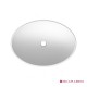 Νιπτήρας Πορσελάνης Επιτραπέζιος Scarabeo Neck 8045-300 63x45cm Νιπτήρας Πορσελάνης Επιτραπέζιος Scarabeo Neck 8045-300 63x45cm