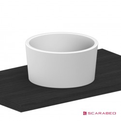 Επικαθήμενος Νιπτήρας Πορσελάνης 42x42cm Scarabeo Bucket 8807-300 Λευκός Επικαθήμενος Νιπτήρας Πορσελάνης 42x42cm Scarabeo Bucket 8807-300 Λευκός