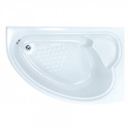 Μπανιέρα Γωνιακή Sanitec 150x95x60 Claudia 525 R  Μπανιέρα Γωνιακή Sanitec 150x95x60 Claudia 525 R