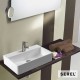 Επικαθήμενος Νιπτήρας Πορσελάνης Serel Tetra 60x42 cm με Οπή και με Δυνατότητα Τοποθέτησης και ως Κρεμαστός 2047-300 Λευκός Επικαθήμενος Νιπτήρας Πορσελάνης Serel Tetra 60x42 cm με Οπή και με Δυνατότητα Τοποθέτησης και ως Κρεμαστός 2047-300 Λευκός