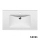 Επικαθήμενος Νιπτήρας Πορσελάνης Serel Slim 46 3035-300 80x46cm
