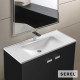 Επικαθήμενος Νιπτήρας Πορσελάνης Serel Slim 46 3039-300 120x46cm