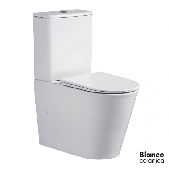 Λεκάνη Δαπέδου Πορσελάνης Versa/63 Bianco Ceramica Rimless Back to Wall με Καζανάκι και Κάλυμμα Slim Soft Close VR12000SC-300 Λευκή Λεκάνη Δαπέδου Πορσελάνης Versa/63 Bianco Ceramica Rimless Back to Wall με Καζανάκι και Κάλυμμα Slim Soft Close VR12000SC-300 Λευκή