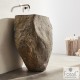 Νιπτήρας Μπάνιου Δαπέδου Πορσελάνης Fossil Vero RP90 Riverstone Φ40-75 Πέτρινος Νιπτήρας Μπάνιου Δαπέδου Πορσελάνης Fossil Vero RP90 Riverstone Φ40-75 Πέτρινος