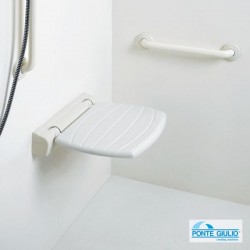 Κάθισμα Τοίχου Ανακλινόμενο Α.Μ.Ε.Α. Ponte Giulio Paint G24-UHS-01 40x42cm Λευκό 