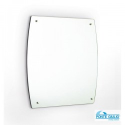 Καθρέπτης Ανακλινόμενος Α.Μ.Ε.Α. Με Κρύσταλλο Ασφαλείας Ponte Giulio Paint F41-JPS-20 45x60cm Λευκό 