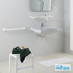 Λαβή Τοίχου Στήριξης Α.Μ.Ε.Α. 53cm Ponte Giulio Paint G06-JAS-03 Λευκό 
