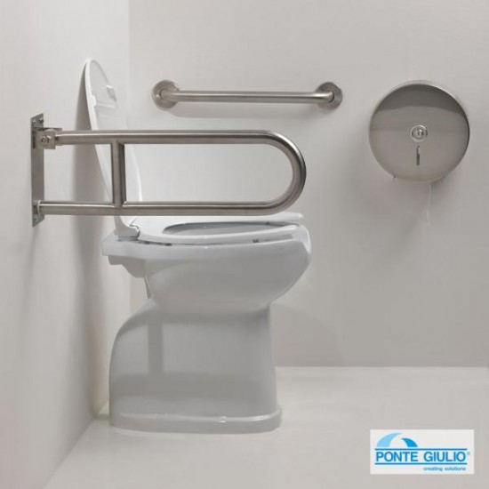 Λαβή Τοίχου Στήριξης Α.Μ.Ε.Α. 69cm Ponte Giulio Inox G56-JAS-04 Λαβή Τοίχου Στήριξης Α.Μ.Ε.Α. 69cm Ponte Giulio Inox G56-JAS-04