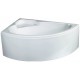 Μπανιέρα Γωνιακή Sanitec Lydia 542 L ένθετη ή με ποδιά 125 x 90 cm Μπανιέρα Γωνιακή Sanitec Lydia 542 L ένθετη ή με ποδιά 125 x 90 cm