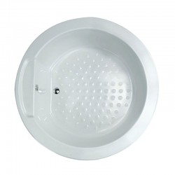 Στρογγυλή Μπανιέρα Ακρυλική Joanna 513 Sanitec 170x153x57cm Στρογγυλή Μπανιέρα Ακρυλική Joanna 513 Sanitec 170x153x57cm