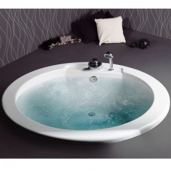 Στρογγυλή Μπανιέρα Ακρυλική Joanna 513 Sanitec 170x153x57cm Στρογγυλή Μπανιέρα Ακρυλική Joanna 513 Sanitec 170x153x57cm