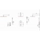 Σετ Ντουζ Εντοιχισμού 2 Εξόδων ICT 5546154 Xρωμέ Σετ Ντουζ Εντοιχισμού 2 Εξόδων ICT 5546154 Xρωμέ