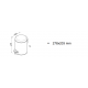 Χαρτοδοχείο 5lt Geesa Soft Close 645-100 Chrome Χαρτοδοχείο 5lt Geesa Soft Close 645-100 Chrome
