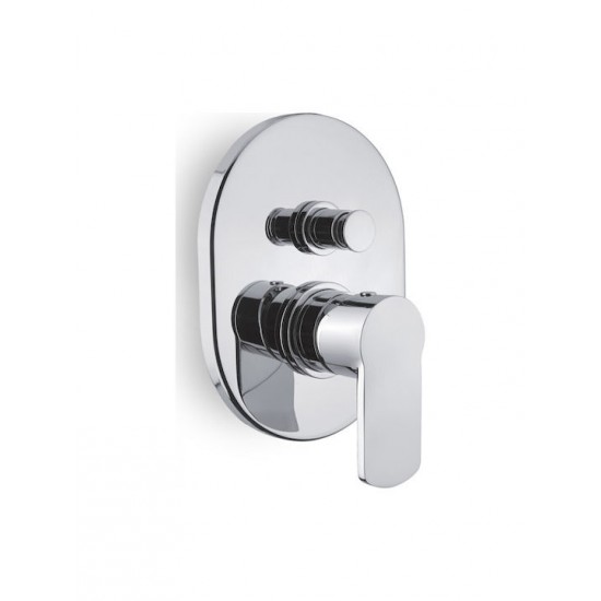 Μίκτης Εντοιχισμού 2 Εξόδων Armando Vicario Chrome Glam 610050D-100