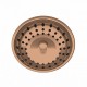 Βαλβίδα Νεροχύτη Schock 629620-222 Copper (Μπεζ) Με Υπερχείλιση 