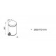 Χαρτοδοχείο 3lt Geesa Standard Hotelia 634 (Ø17 x 26 εκ) Chrome Χαρτοδοχείο 3lt Geesa Standard Hotelia 634 (Ø17 x 26 εκ) Chrome